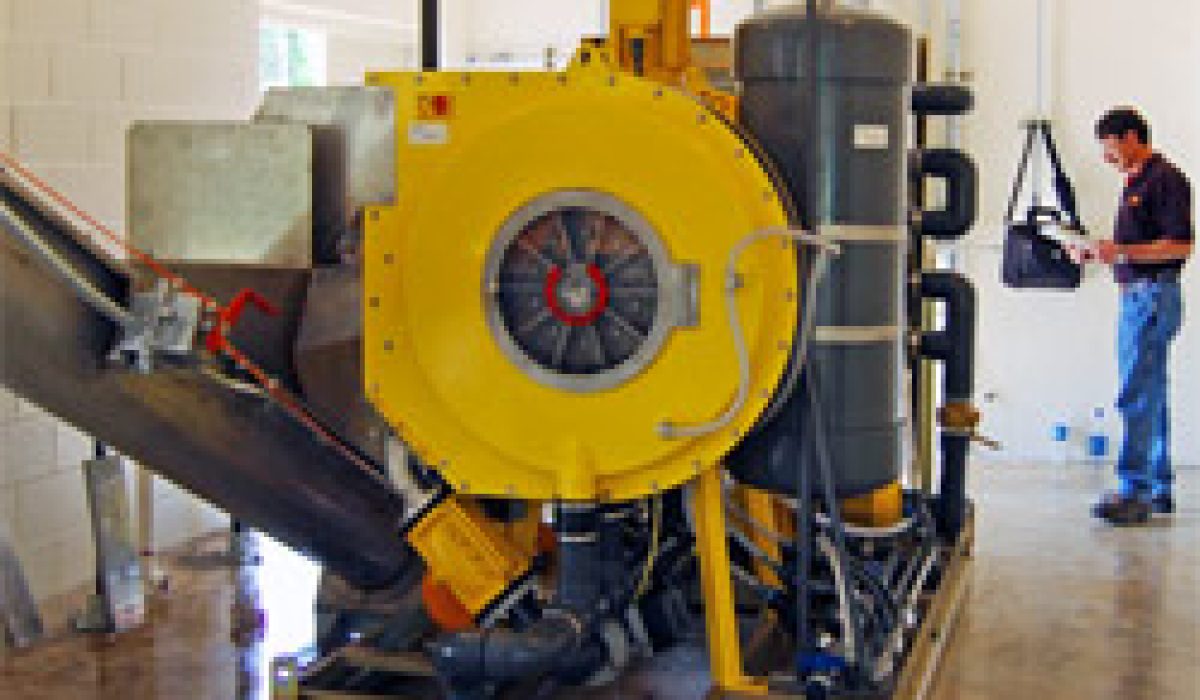 Stanley, Virginia WWTP - Rotary Fan Press